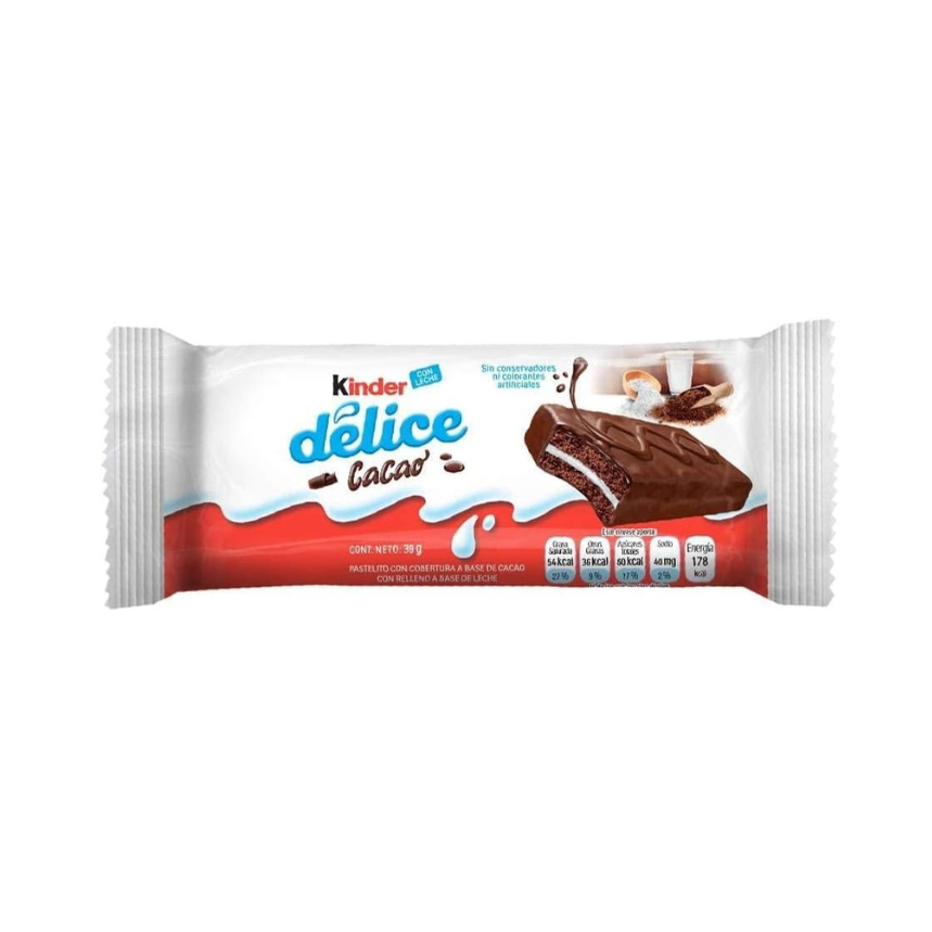 BIZCOCHO KINDER DELICE 39GR