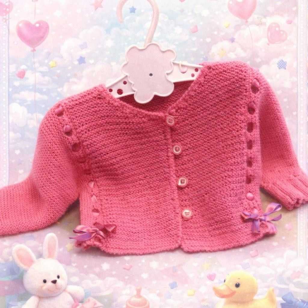 CHAQUETA EN FUCSIA TALLA 1-2 AÑOS