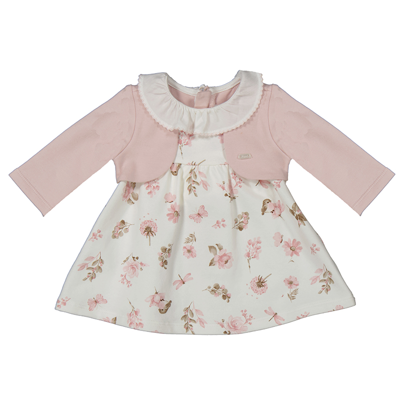 NEWBORN NIÑA 0 a 18 meses VESTIDO REBECA 14-02884-033 color POLAR MAYORAL