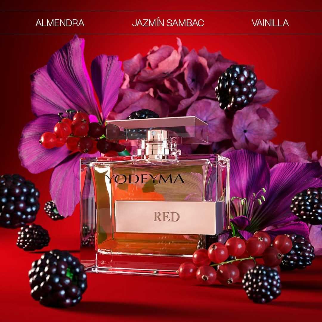 PERFUME MUJER YODEYMA `RED`