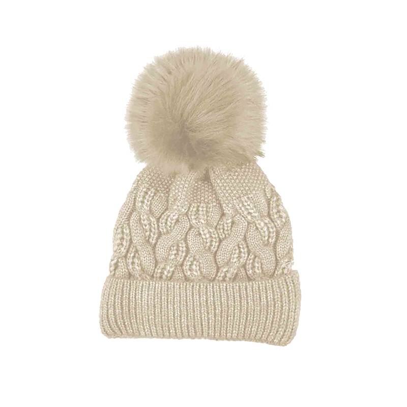 NIÑA 2 a 9 años GORRO TRICOT 14-10834-091 color ARENA VIGORE MAYORAL