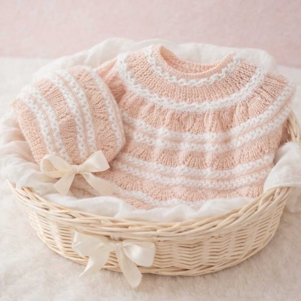 JUBÓN Y CAPOTA BEIGE