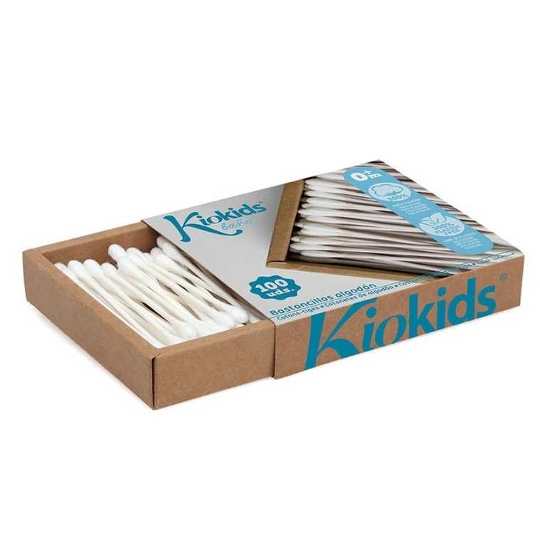 BASTONCILLO DE ALGODON PAPEL 100unidades 4102 KIOKIDS