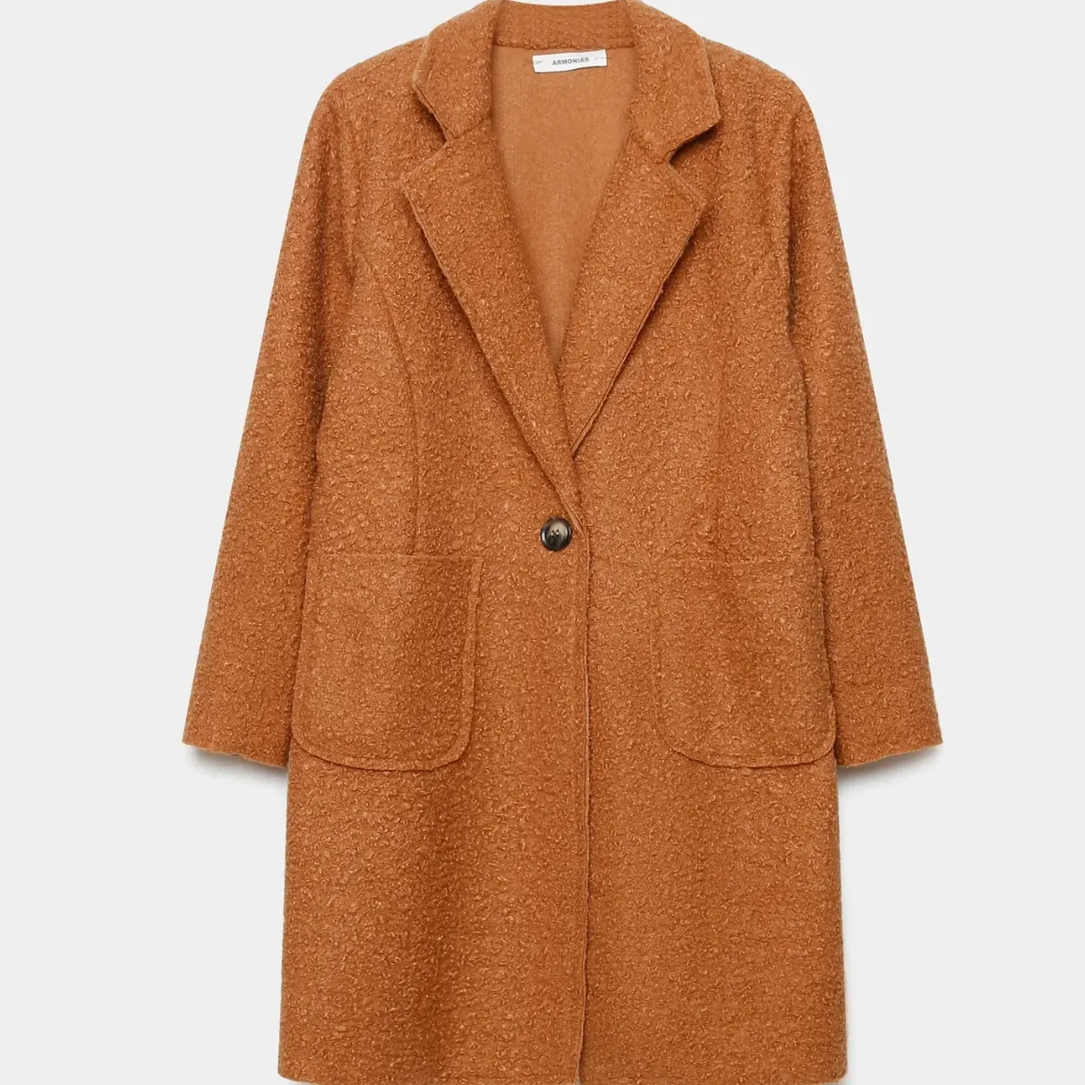 ABRIGO BORREGUILLO CAMEL MUJER