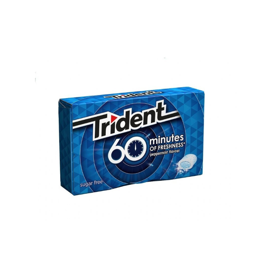 TRIDENT MENTA 60 MINUTOS 20GR