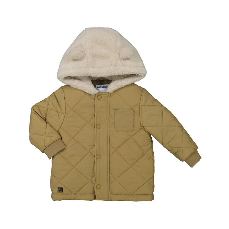 BEBÉ NIÑO 6 a 36 meses CHAQUETON ACOLCHADO 14-2465-068 color TOFFEE MAYORAL